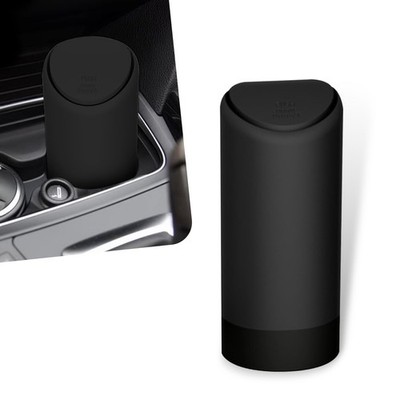 Pack-1 Car Trash Can, 6.2'' x 2.5'' Silicone Noiseless Environmentally Friendly...