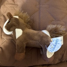 Wish pets Joey Brown And White Horse Vintage Small Plush 2007