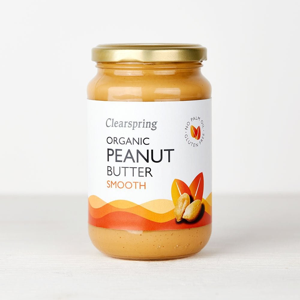 Clearspring Bio Kitchen Organic Peanut Butter - Smooth 350g