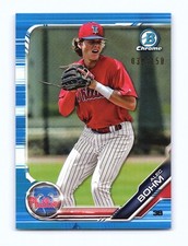 2019 Bowman Prospects Blue /150 Alec Bohm #BP-2 00em