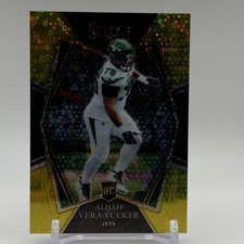 2021 Select Premier Level Gold Disco Alijah Vera-Tucker #186 RC /10