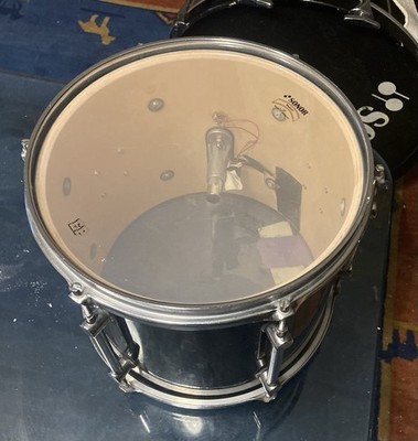 Sonor Hilite TOM 13 schwarz            Halter optional erhältlich 