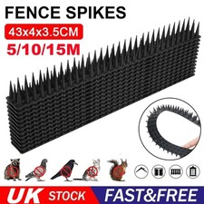 Bird Spikes For Pigeon Deterrent Fences Wall Window Ledge Wide Cat Anti Climb UK