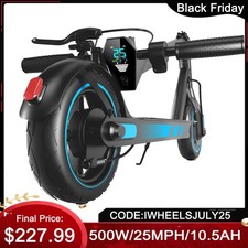 Electric Scooter 500W For Adult 24MPH High Speed 10.5AH Long Range For Commute