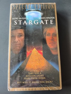 Factory Sealed - STARGATE VHS 1996 - Letterbox Edition - Russell - Spader - New