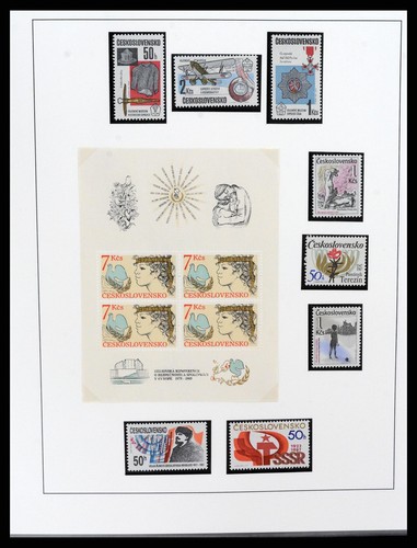 CZECHOSLOVAKIA Slovakia Czech 1918-2020 MNH in 14 Albums Stamp Collection - 第 11/12 張圖片