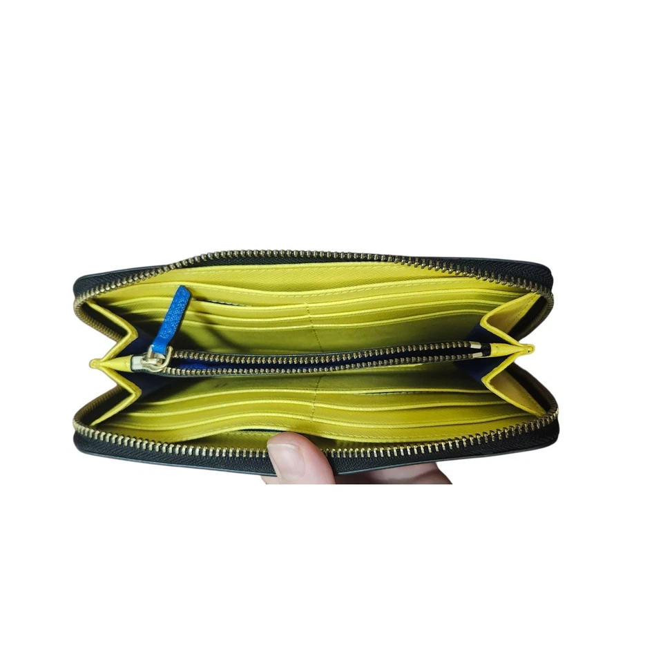 Cartera continental de cuero estándar MARC JACOBS Snapshot Foto 4 de 4