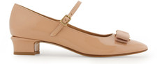 FERRAGAMO Vally 30mm Amaretti Slingback Pumps New Authentic