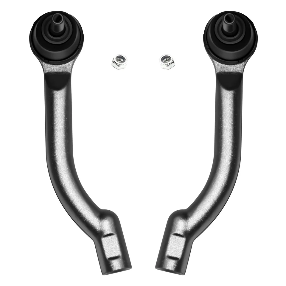 Enlace de extremo de barra de amarre exterior delantera genuino Nissan 2 piezas para Rogue ES800582 2008-2013 Foto 2 de 2