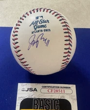 Minnesota Twins JOE RYAN  Signed 2025  All Star OML Baseball Ball JSA