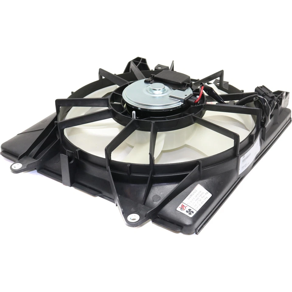 Conjunto de ventiladores de refrigeración para Honda Fit 2015-2020 Foto 3 de 4