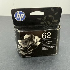 Genuine HP 62 Black Ink Cartridge C2P04AN Original - EXP 03/2028