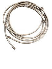 Stainless Steel Braided Flexible Metal Hose Assembly w/ End Fittings 25FT