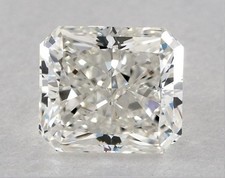 Cert. GIA Radiant 1.05 Carat Natural Mined Diamond Loose I color VVS1 clarity 3533.33 per carat