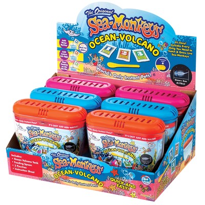 Sea-Monkey Ocean Volcano Instant Pets w/ Tank