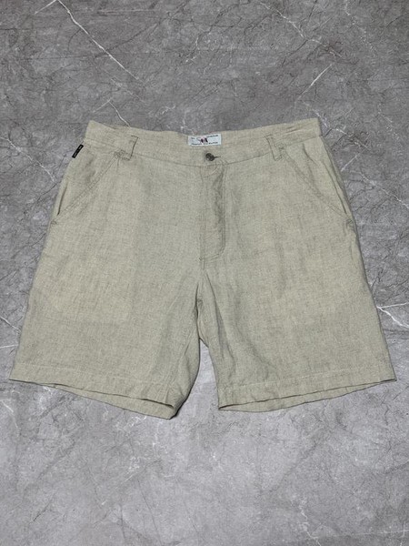 Men Armani Exchange Shorts Beige Linen L