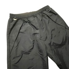Gore-Tex Sweatpants Mens XL Black 100% Nylon Vintage D Ring USA Made