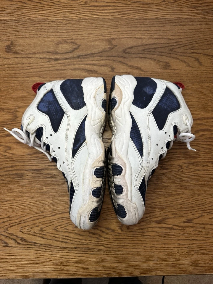 Zapato de baloncesto oficial Hakeem “The Dream” Olajuwon Spalding de colección para hombre 7,5 Foto 3 de 4