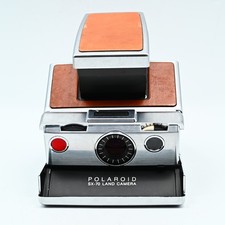 Polaroid SX-70 Instant Camera Brown Operation [Near Mint]