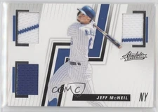 2019 Panini Chronicles Absolute Triple Relics Jeff McNeil #AB-JM Rookie RC 18l6
