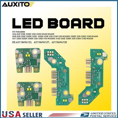 Yellow Angel Eyes DRL LED Boards For BMW G20 330e 330i M340i 2019-21 Headlight H