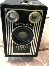 Vintage 1930s Brownie Target Six-16 Box Camera PLUS INSTRUCTION BOOK