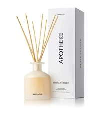 Apotheke White Vetiver Reed Diffuser 6.7oz NEW
