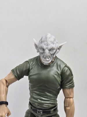 3d Printed GOBLIN HEAD 1:18 3 3/4'' GI Joe 25th Anniversary  B97