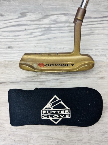 LH Odyssey Dual Force 660 putter bronzo albero acciaio astronomico 36" impugnatura pelle di agnello