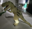 TYRANNOSAURUS REX  5x5"  FIGURE Roars!  Lights Up — photo 3
