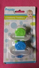Premia Babycare 2 Sensory Teethers 3 months Bpa Free