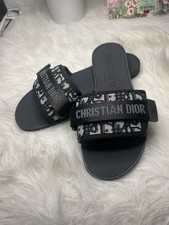 Dior Black Sandals for Women for sale - eBay
