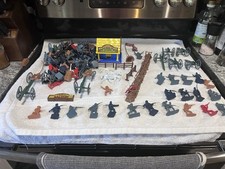 Civil War Army Plastic Figure Lot
