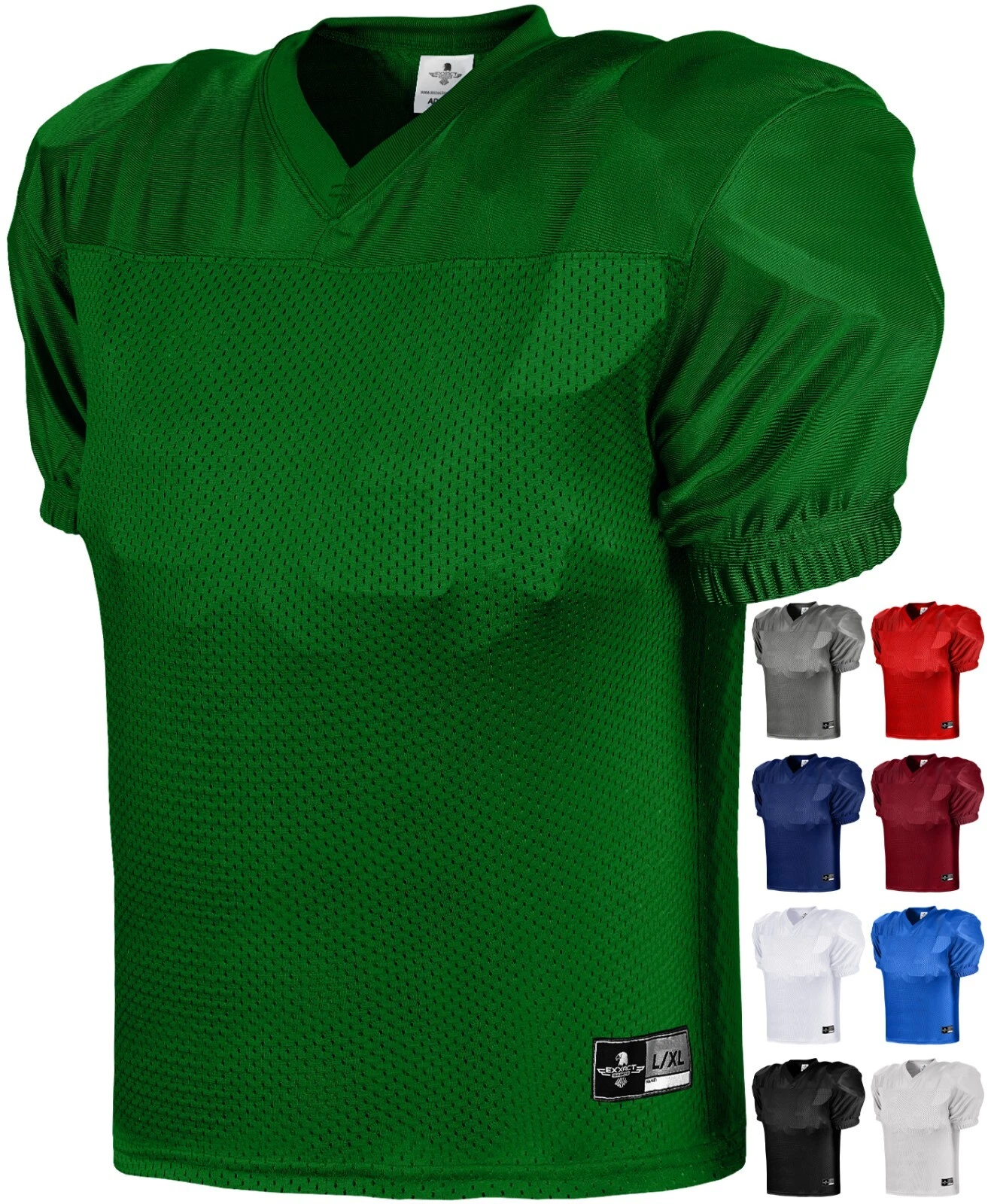 Exxact Sports Football Practice Jersey for Men, Mesh