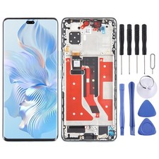 For Honor 80 Pro Original LCD Screen Digitizer Full Assembly with Frame Green 