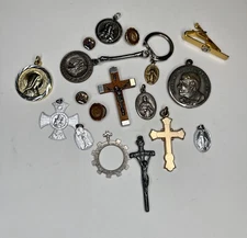 18 vintage assorted catholic religious faith items. #2