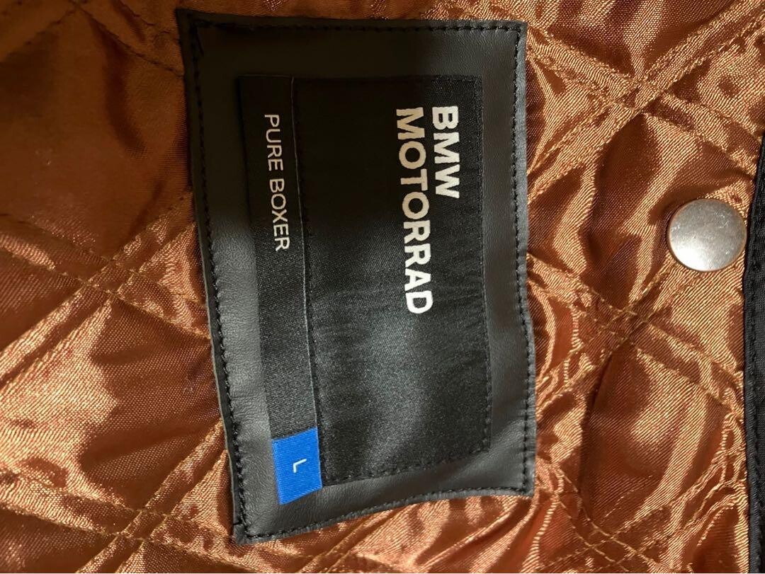 BMW PureBoxer Leather Jacket L BMW Motorrad Used From Japan