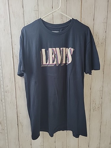 Levi's Mens T-Shirt Navy Blue Size XL - 第 1/4 張圖片