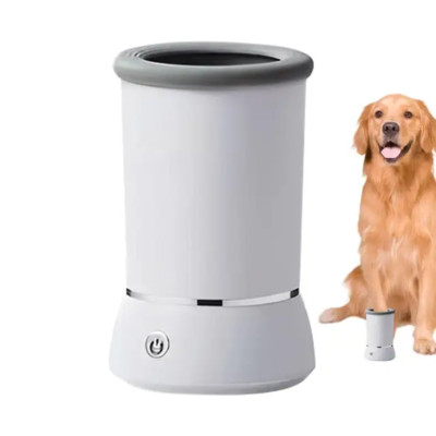 Automatic Dog Paw Washer USB Rechargeable Pet Paw Cleaner Remove Dust Dirt Hair