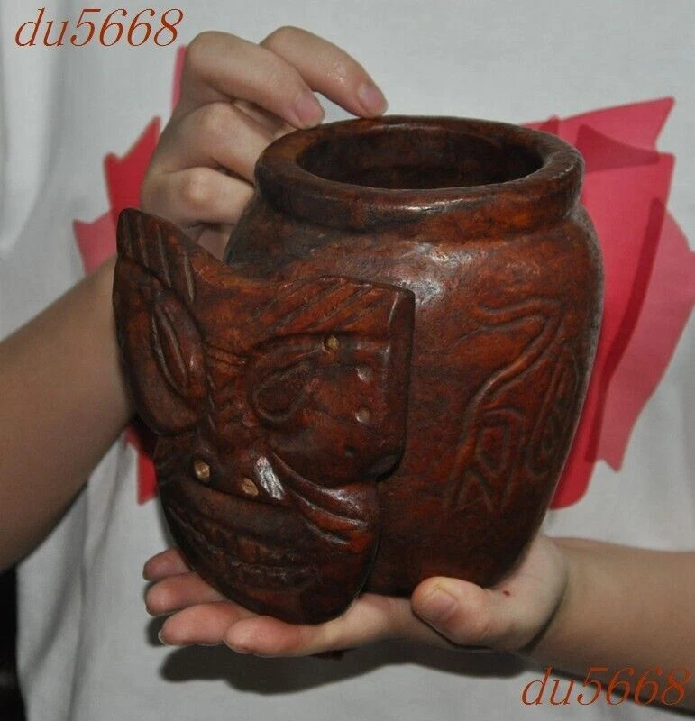 5.2英寸红山文化老玉怪怪鬼坦克罐罐罐罐 — 第 3/4 张图片