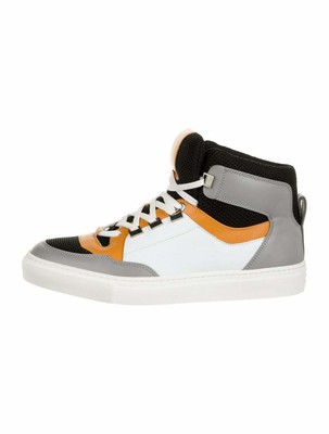 VERSACE COLLECTION Leather Sneakers