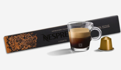 Aromatisierter Kaffee in Kapseln ISPIRAZIONE GENOVA LIVANTO NESPRESSO 10