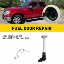Fuel Door Spring&Hinge Pin Repair Fit 04-14 Ford F-150 Filler Neck Housing Cover