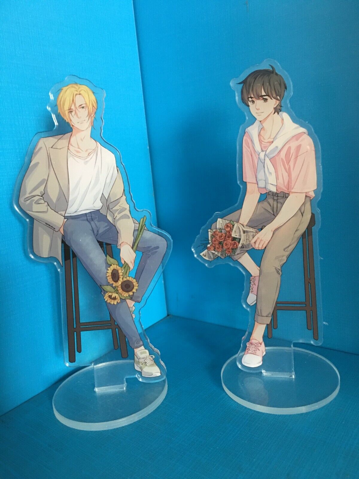 Download Ash Lynx and Eiji Okumura, the main characters in the popular anime  series, Banana Fish.