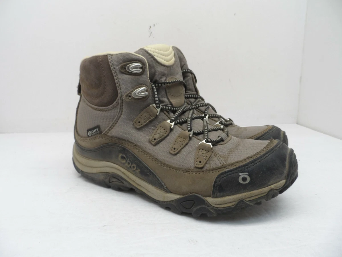 Oboz Women s Juniper Mid B Dry Waterproof Hiking Boots Mocha Size