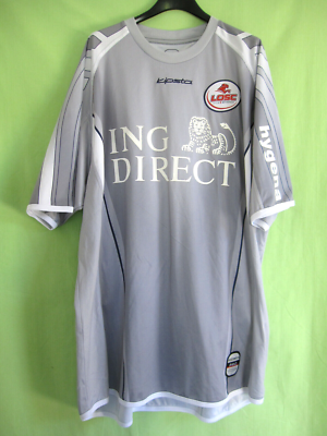 Maillot LOSC Lille ING Direct 2001 - Abidal #14, Kipsta, Vintage, Taille 3XL