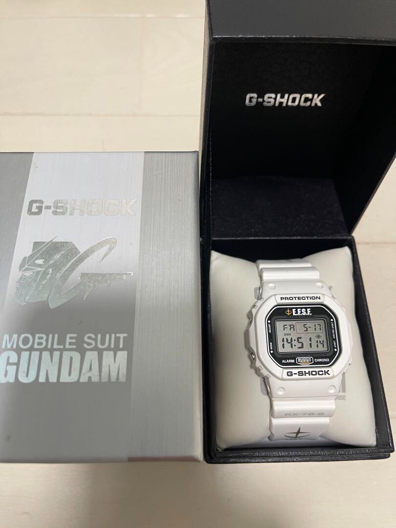 CASIO G-SHOCK RX-78-2 Gundam DW-5600-VT Digital Watch Men''s CASIO G-SHOCK RX-78-2 Gundam DW-5600-VT Digital Watch Men''s
