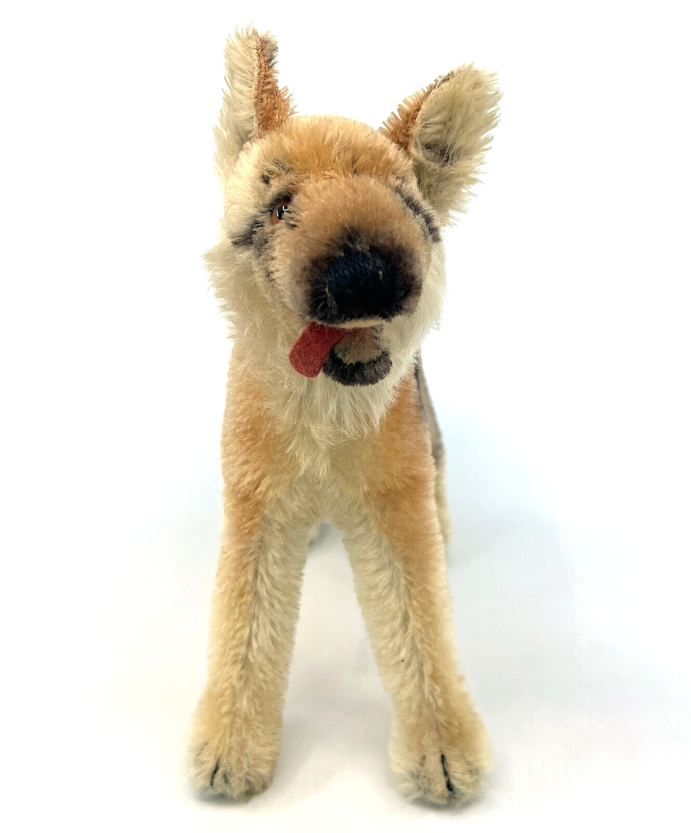 Steiff Mike German Shepherd シュタイフ シェパード Amazon.com: Steiff Mike German Shepherd, Grey/Brown/Black