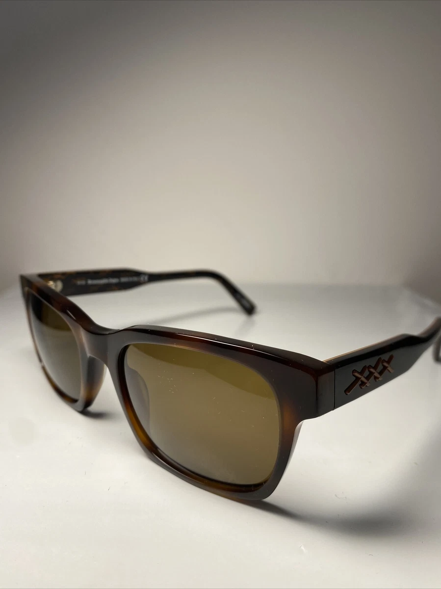 Brown Aviator Sunglasses Ermenegildo Zegna for Men for sale  display picture 1