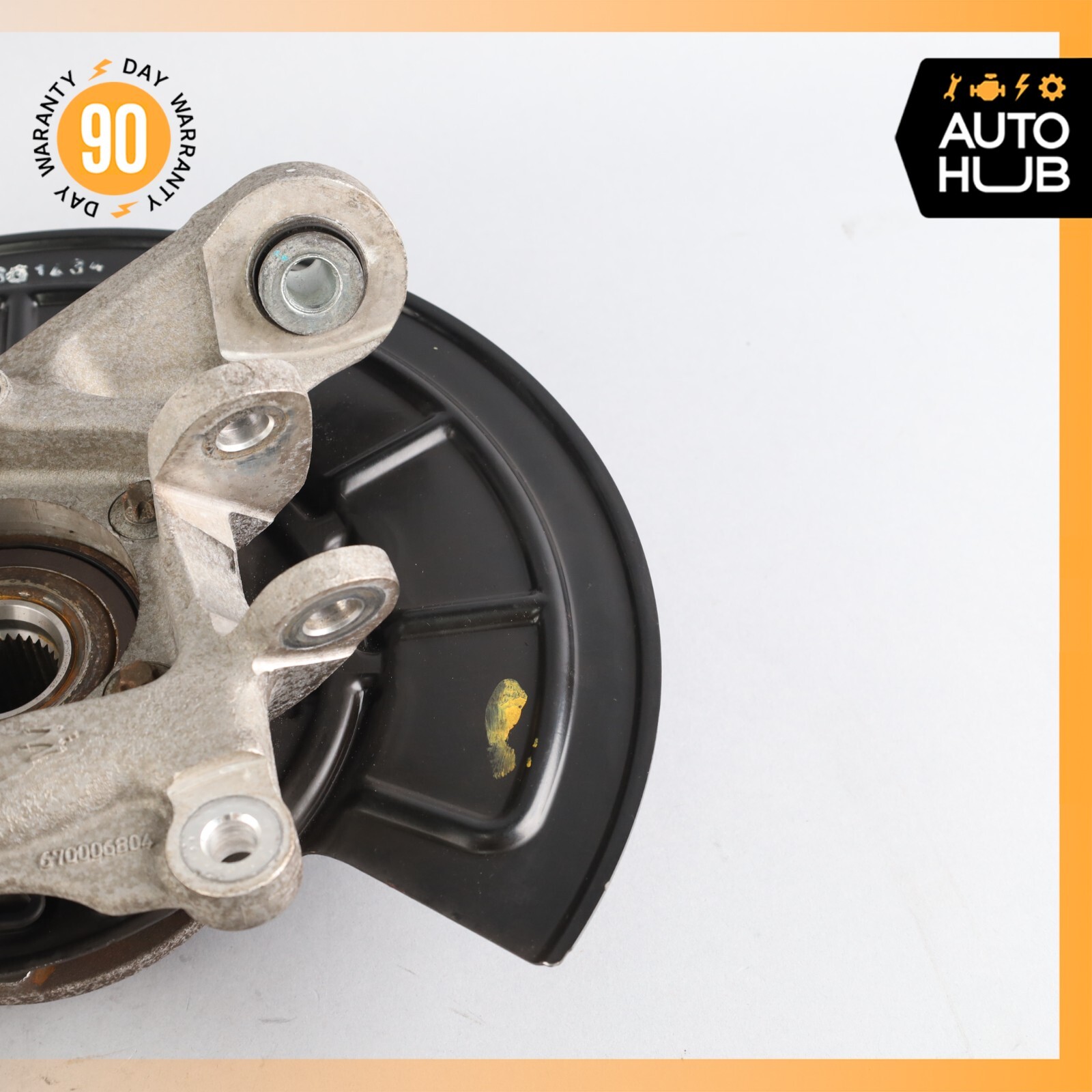 14-17 Maserati Quattroporte SQ4 M156 Rear Left Side Spindle Knuckle Hub OEM 32k